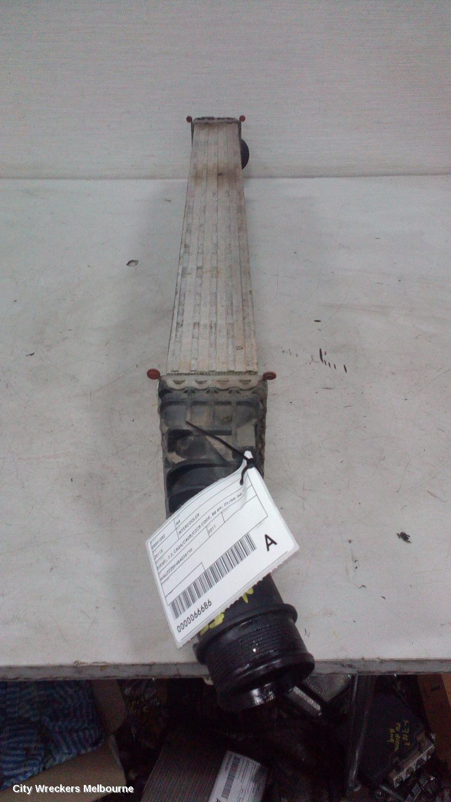 AUDI A4 INTERCOOLER, DIESEL, 2.0, CAGA/CAGB/CJCB CODE, B8 8K, 02/2008 - 06/2012