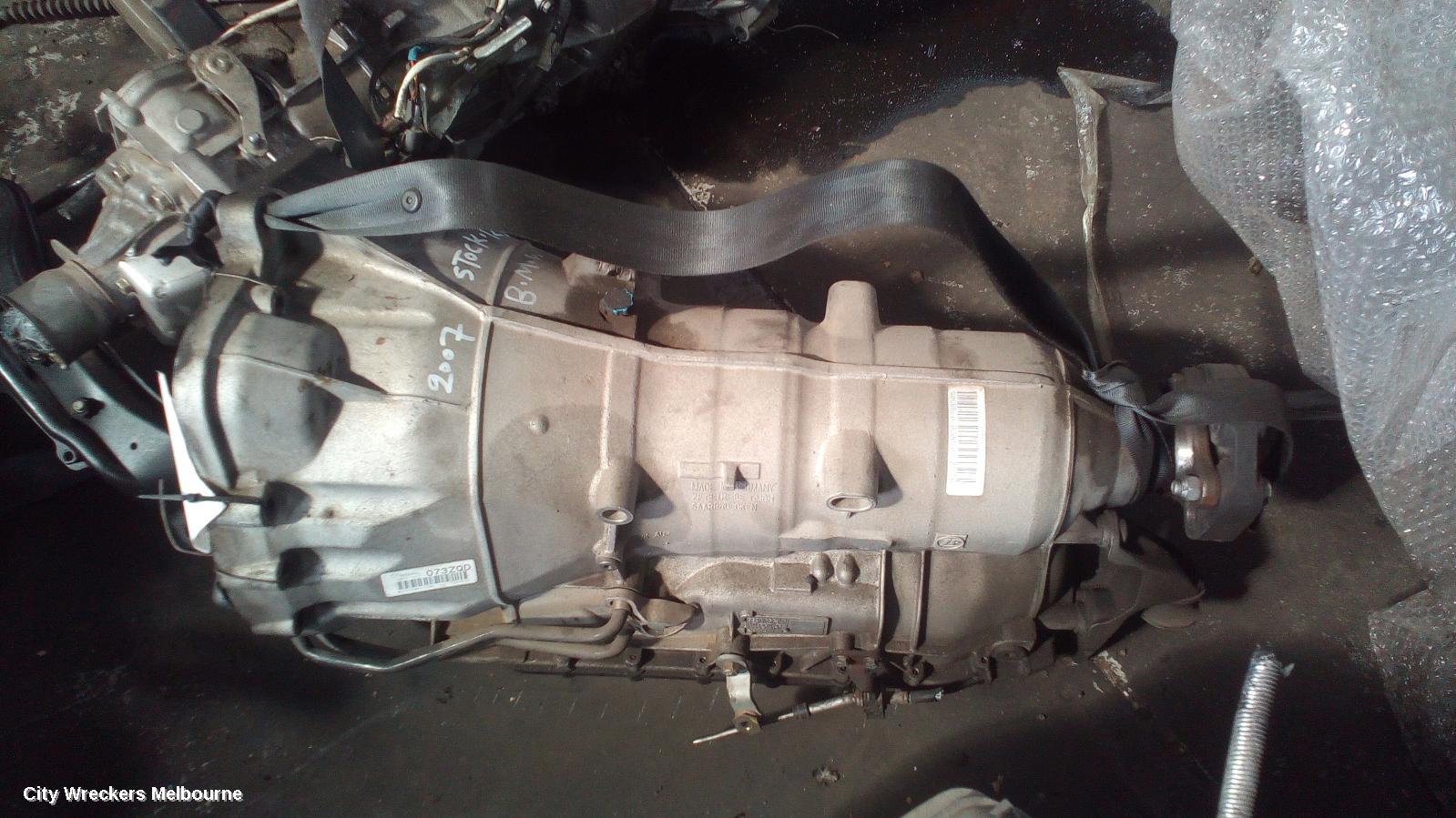 BMW 3 SERIES TRANS/GEARBOX, AUTO, PETROL, 2.0, 320I, N46, E90, 6HP19 QD TAG, 03/2005 - 09/2007