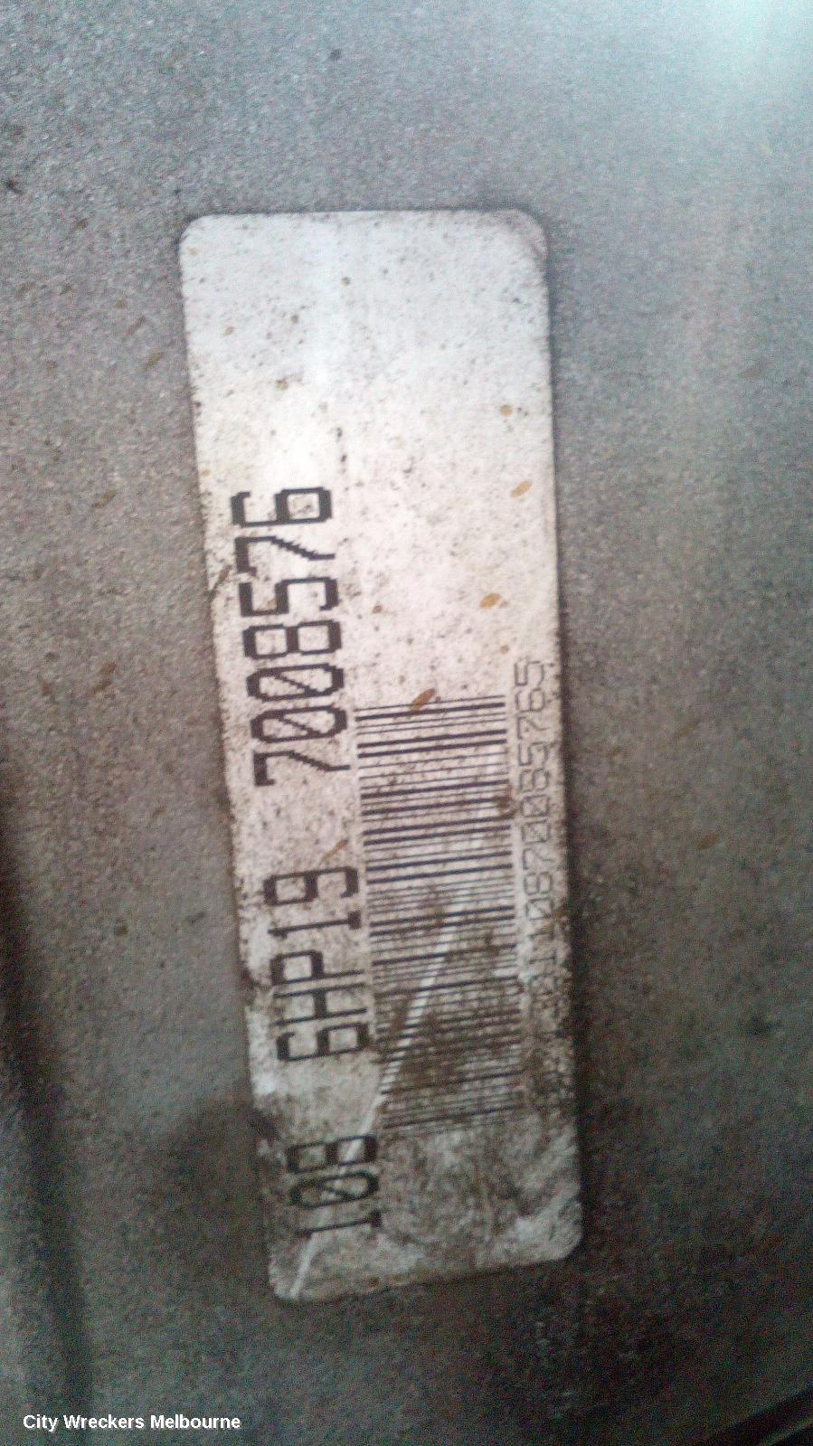 BMW 3 SERIES TRANS/GEARBOX, AUTO, PETROL, 2.0, 320I, N46, E90, 6HP19 QD TAG, 03/2005 - 09/2007