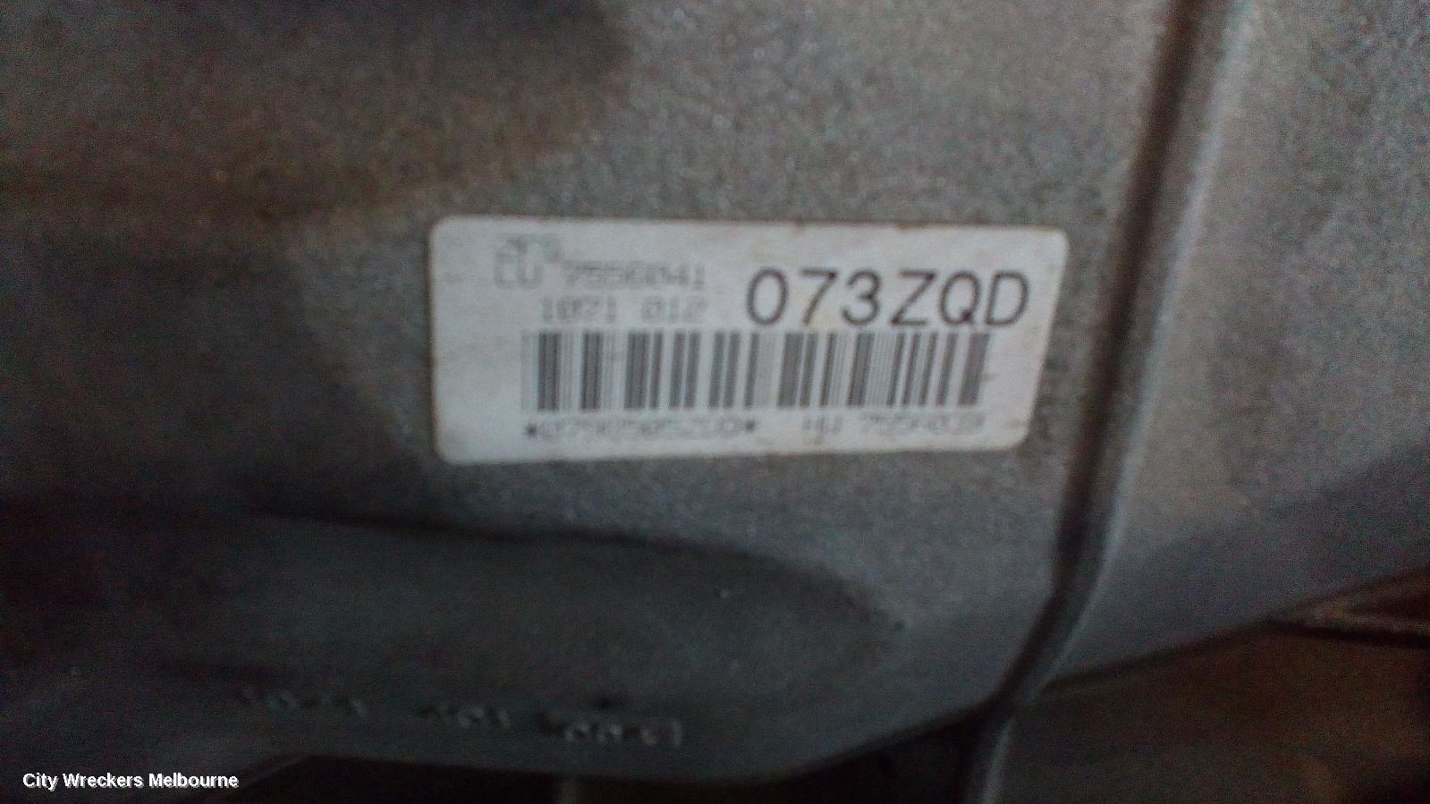 BMW 3 SERIES TRANS/GEARBOX, AUTO, PETROL, 2.0, 320I, N46, E90, 6HP19 QD TAG, 03/2005 - 09/2007