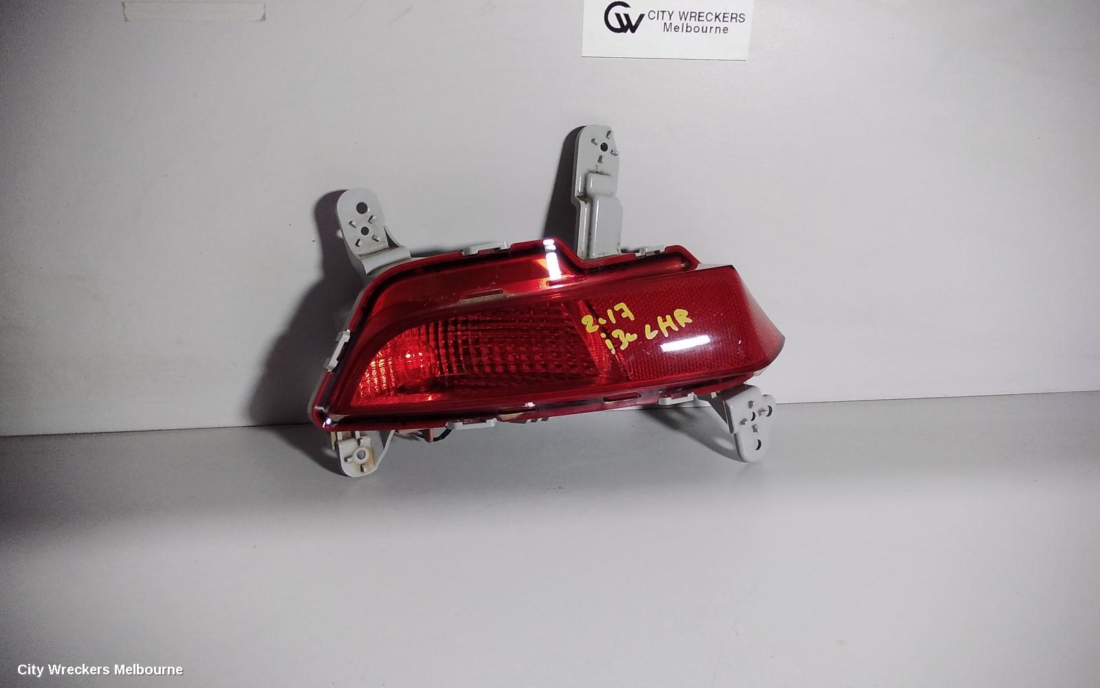 HYUNDAI I30 LEFT TAILLIGHT, PD, IN BUMPER, STANDARD TYPE, 03/2017 ONWARDS