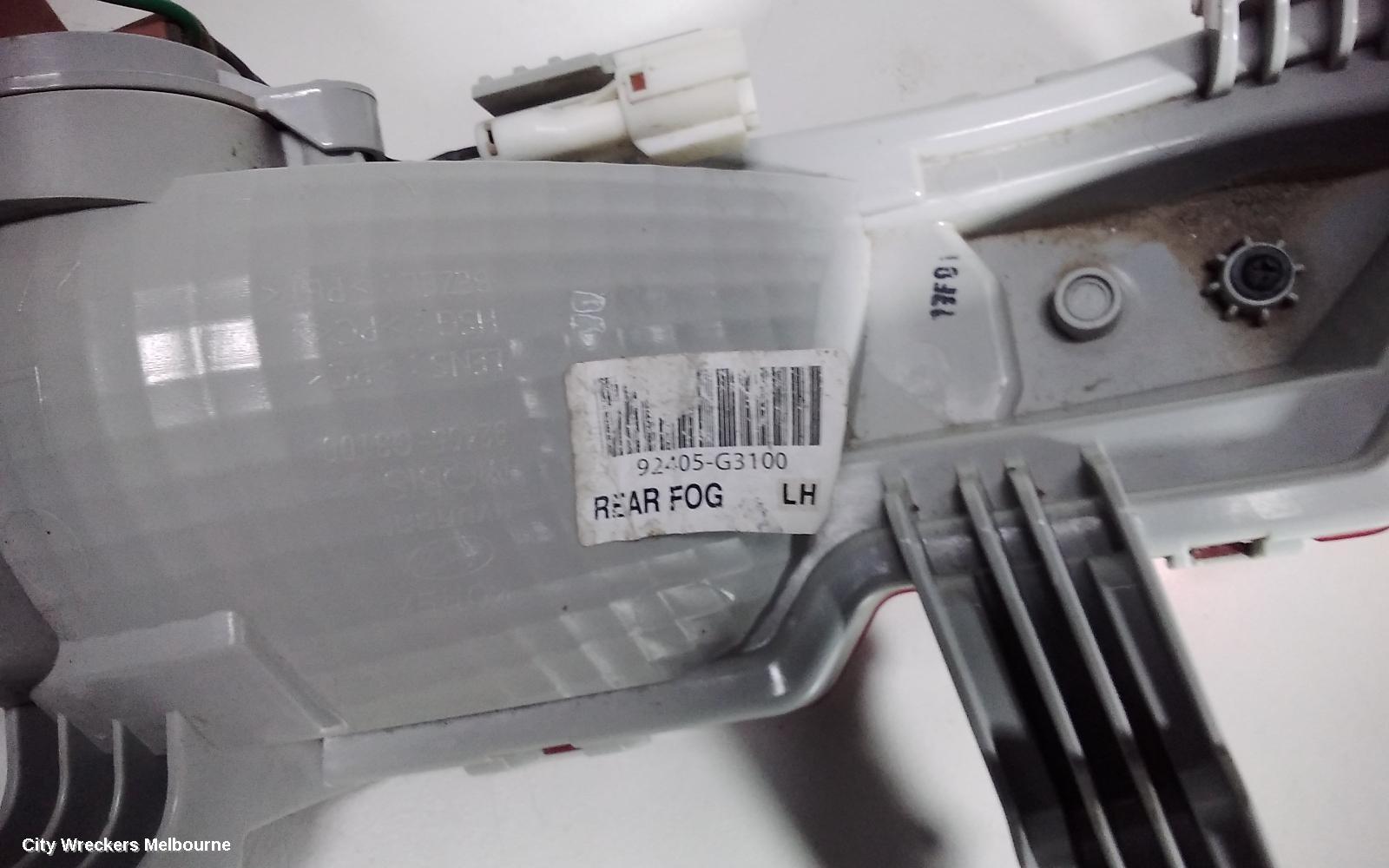 HYUNDAI I30 LEFT TAILLIGHT, PD, IN BUMPER, STANDARD TYPE, 03/2017 ONWARDS