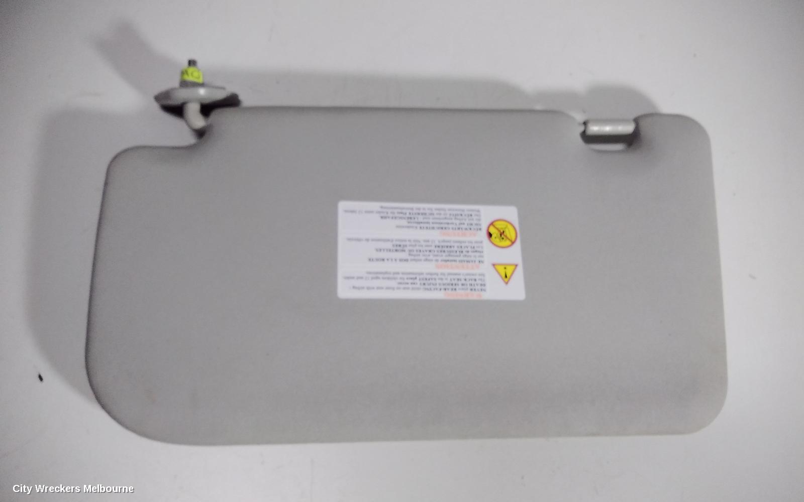 NISSAN XTRAIL SUNVISOR, T31, RH SIDE, 09/2007 - 12/2013