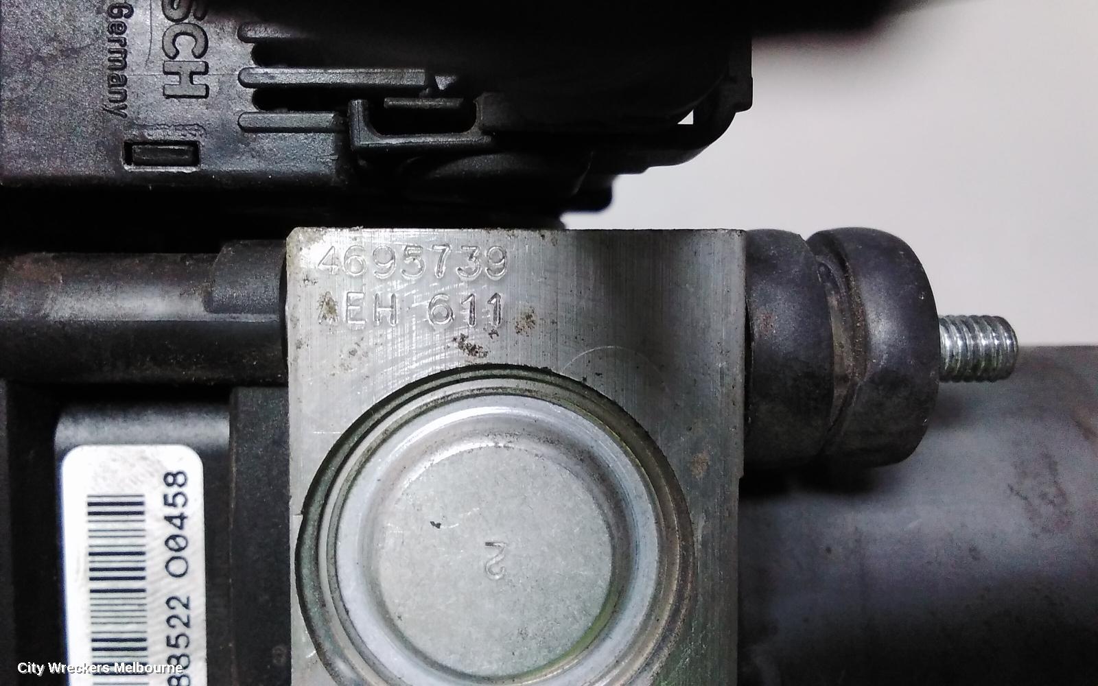 NISSAN DUALIS ABS PUMP/MODULATOR, J10, P/N 476601YA4A, 10/2007 - 05/2014