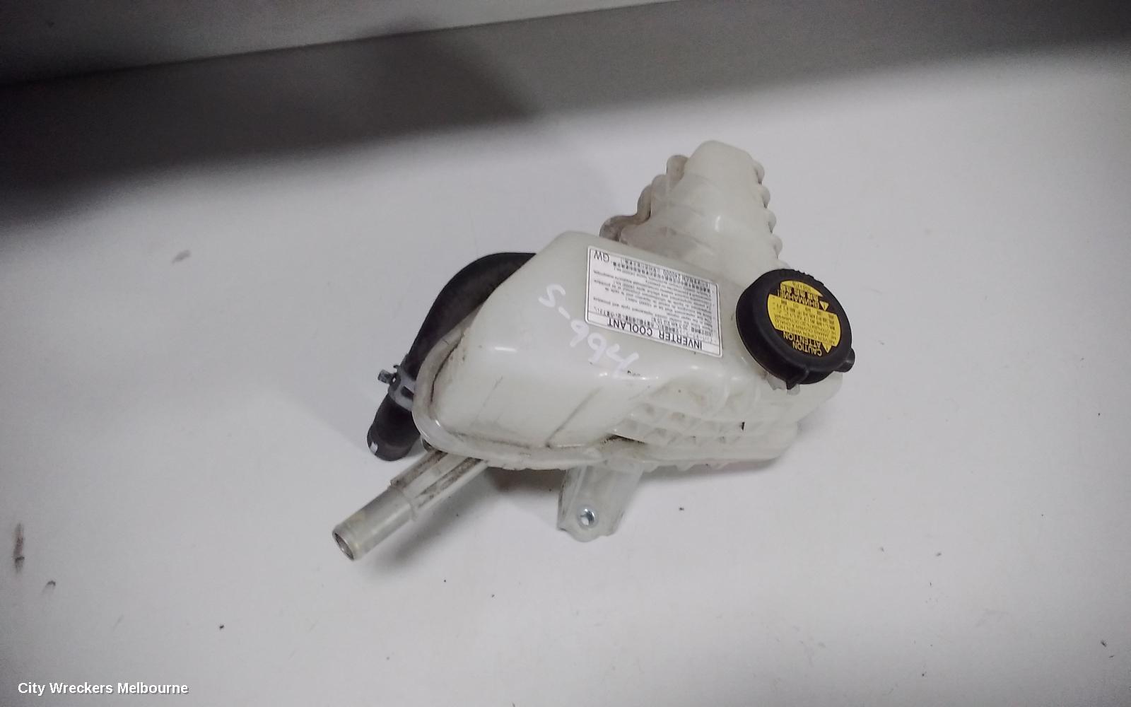 TOYOTA CAMRY OVERFLOW BOTTLE, AVV50, HYBRID INVERTER TYPE, 03/2012 - 10/2017