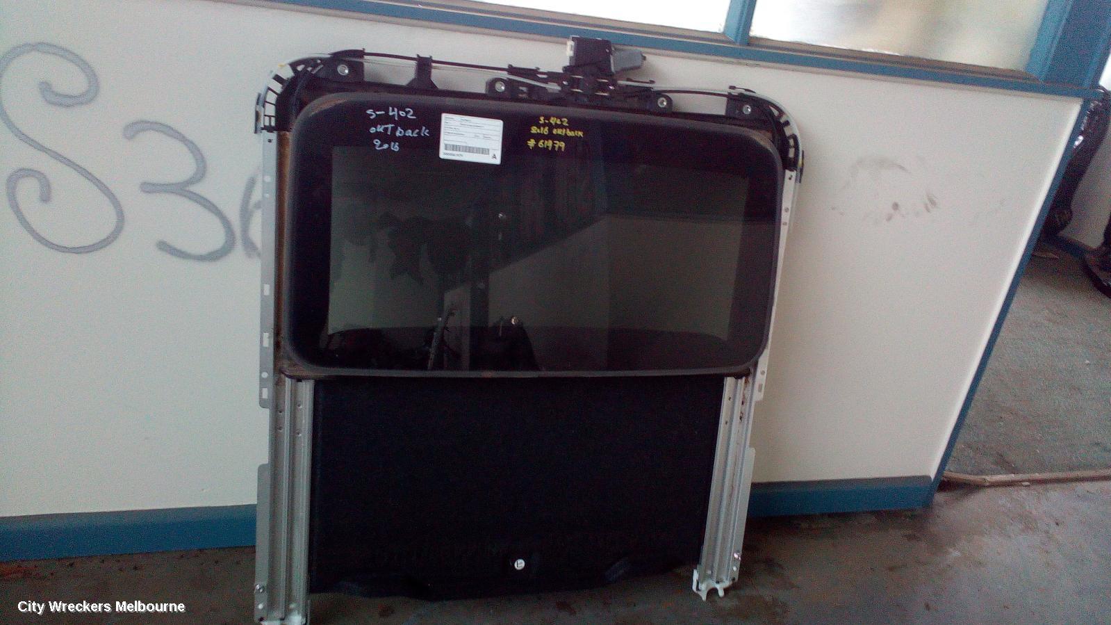 SUBARU OUTBACK ROOF GLASS/SUNROOF/T, 6TH GEN, 08/2014 ONWARDS