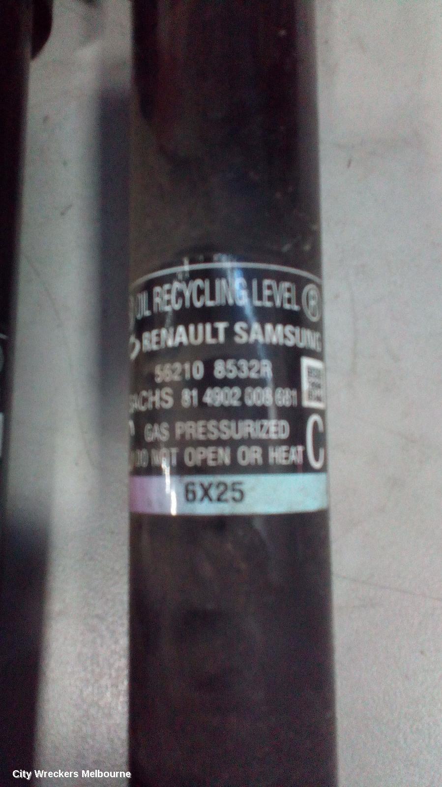 RENAULT KALEOS LEFT REAR STRUT, XZG, 05/2016 ONWARDS