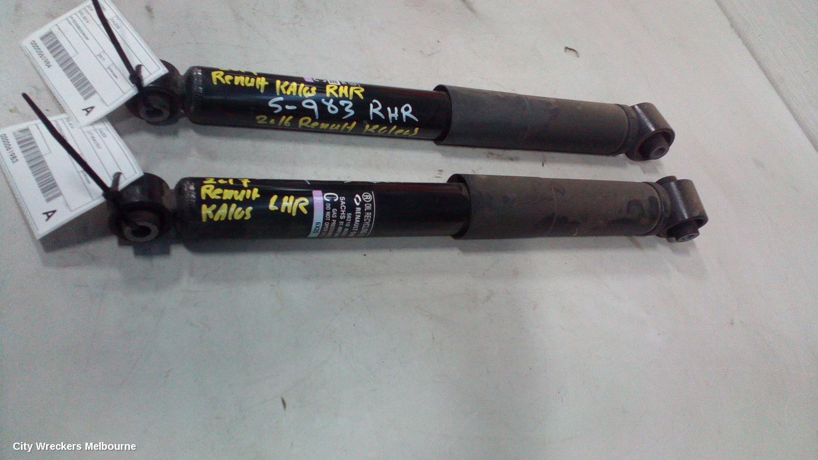 RENAULT KALEOS LEFT REAR STRUT, XZG, 05/2016 ONWARDS