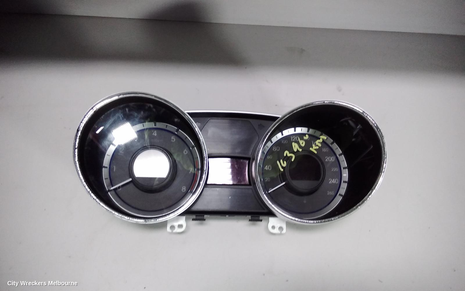 HYUNDAI I45 INSTRUMENT CLUSTER, INSTRUMENT CLUSTER, AUTO T/M TYPE, YF, 02/2010 - 04/2014
