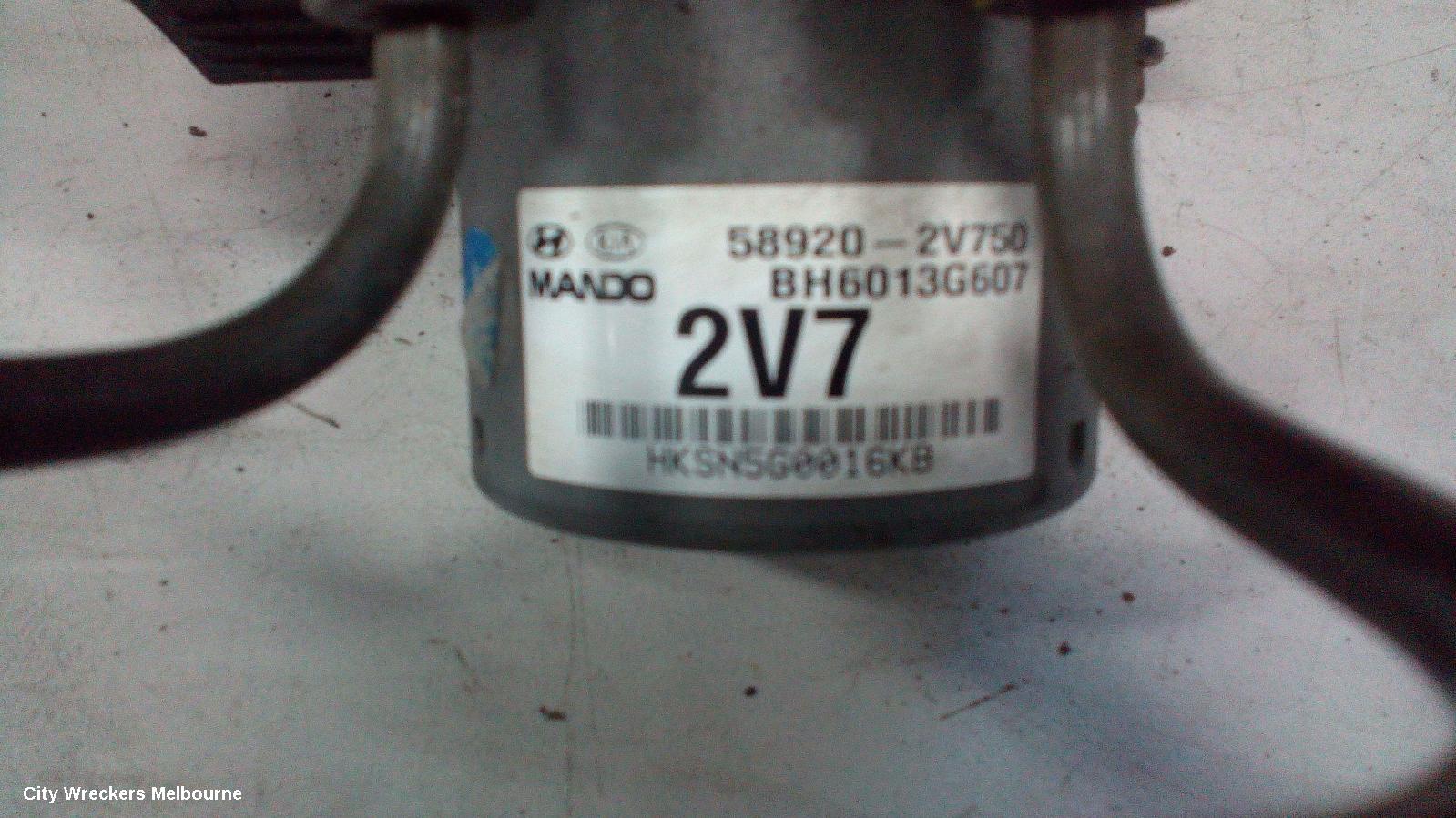 HYUNDAI VELOSTER ABS PUMP/MODULATOR, FS, NON TURBO, 04/2012 - 02/2018