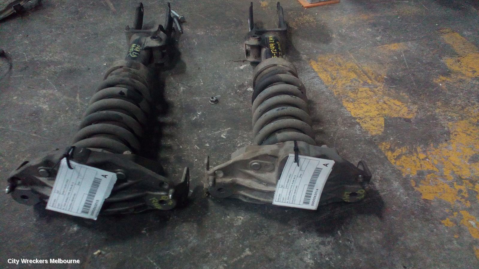 AUDI Q7 LEFT FRONT STRUT, 4L, NON-AIRBAG TYPE, 09/2006 - 08/2015