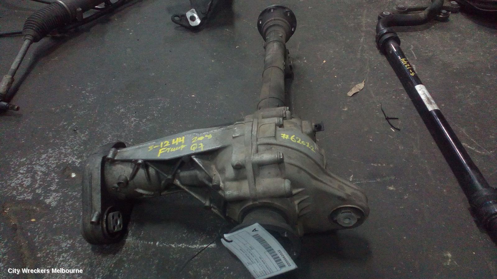 AUDI Q7 DIFFERENTIAL CENTRE, FRONT, 3.0, 4L, DIESEL, 09/2006 - 09/2010