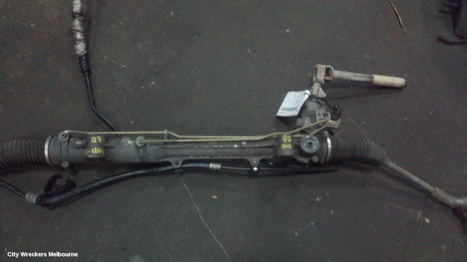 AUDI Q7 STEERING BOX/RACK, 4L, 09/2006 - 09/2009