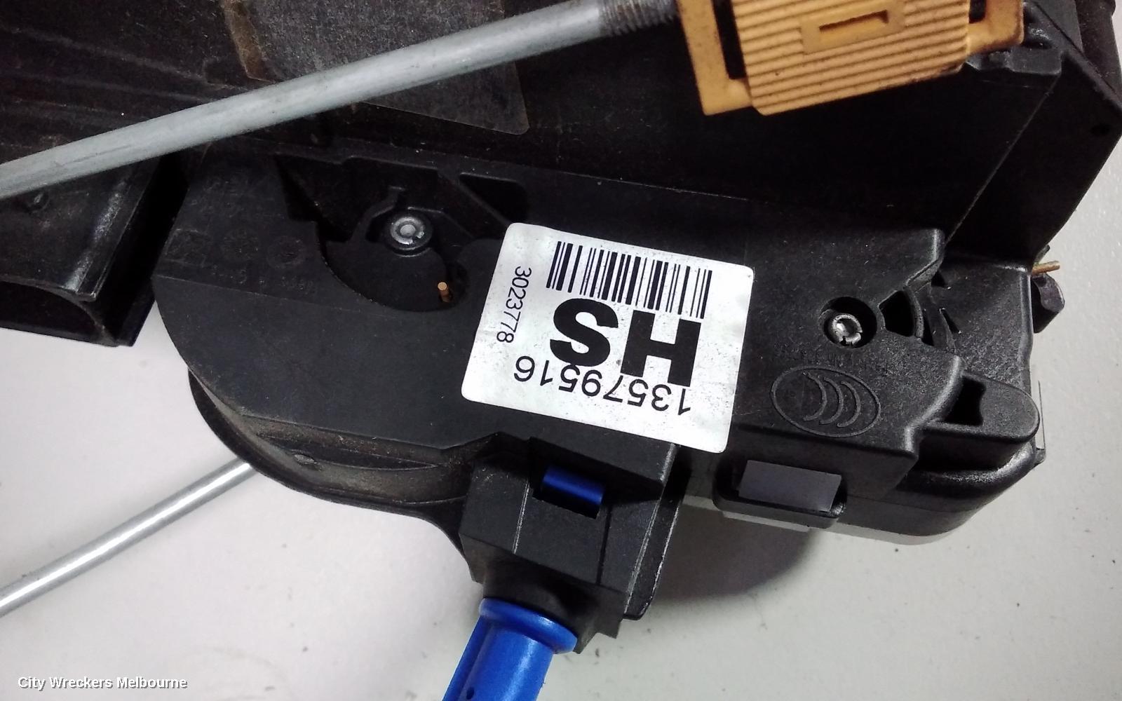 HOLDEN COMMODORE DOOR/BOOT/GATE LOCK, LEFT FRONT DOOR LOCK, VF, 05/2013 - 12/2017