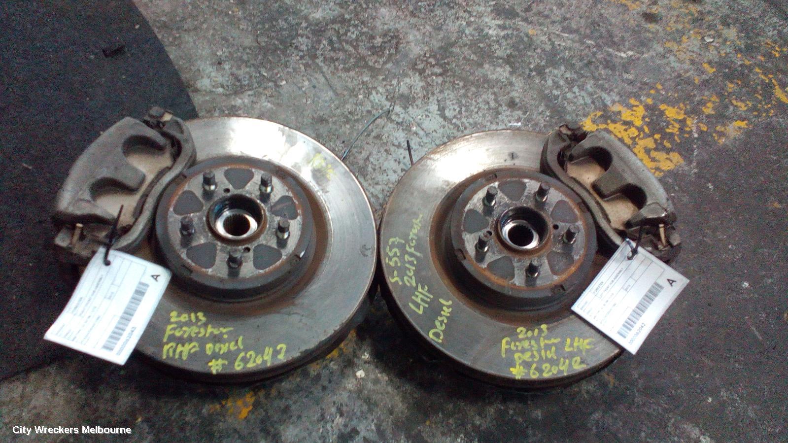 SUBARU FORESTER LEFT FRONT HUB ASSEMBLY, SJ, 12/2013 - 08/2018