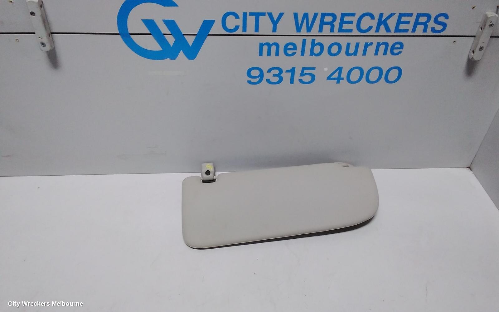 HOLDEN COLORADO SUNVISOR, RG, RH SIDE, 01/2012 ONWARDS