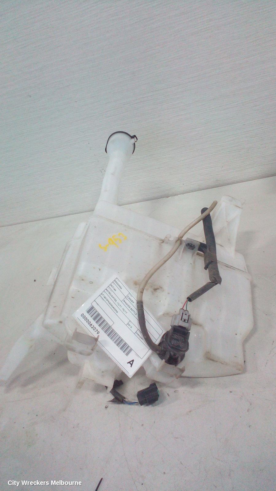 TOYOTA CAMRY WASHER BOTTLE, ASV50/AVV50, 12/2011 - 10/2017