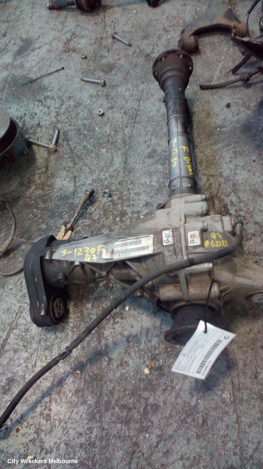 AUDI Q7 DIFFERENTIAL CENTRE, FRONT, 3.0, 4L, DIESEL, 09/2006 - 09/2010