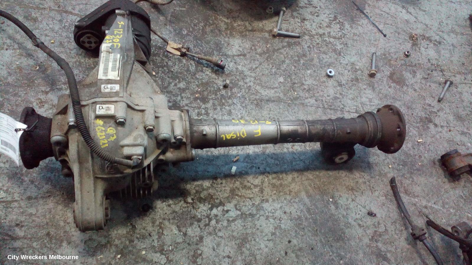 AUDI Q7 DIFFERENTIAL CENTRE, FRONT, 3.0, 4L, DIESEL, 09/2006 - 09/2010