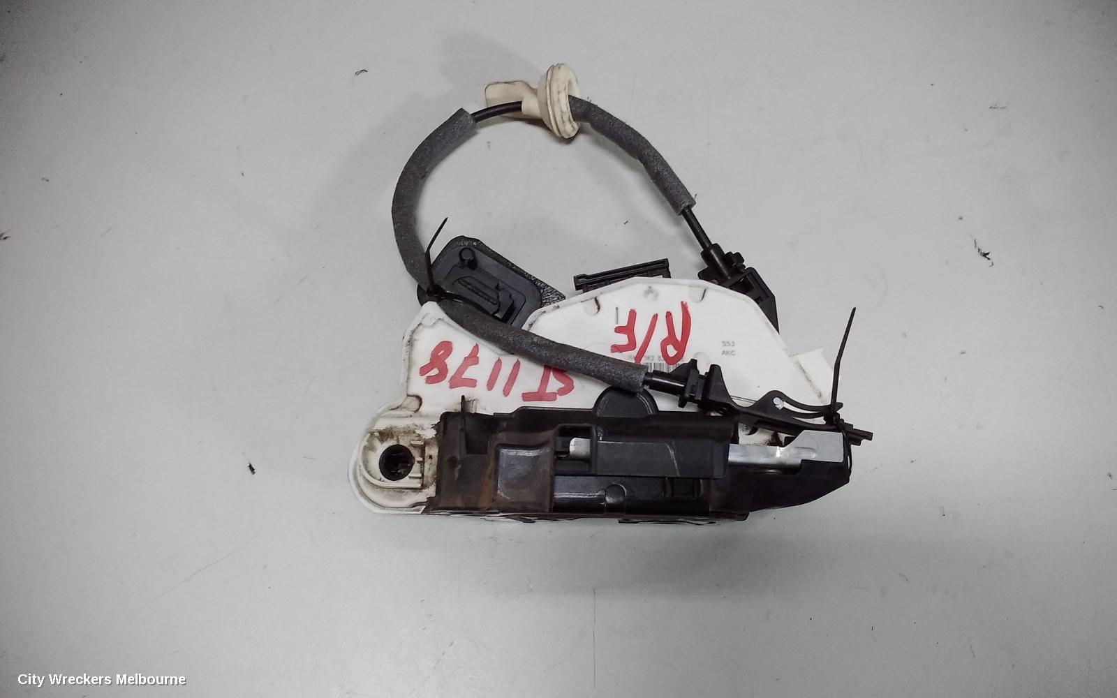 VOLKSWAGEN GOLF DOOR/BOOT/GATE LOCK, RIGHT FRONT DOOR LOCK, P/N 5K2837016E, GEN 7, 03/2013 ONWARDS