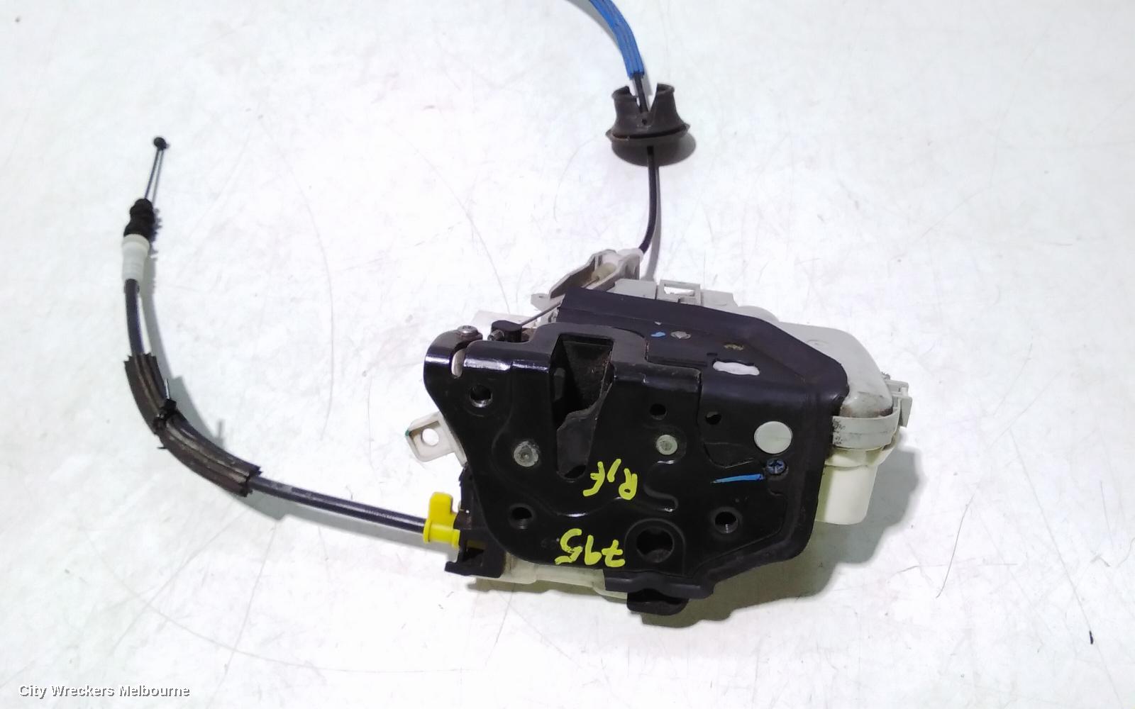 AUDI A5 DOOR/BOOT/GATE LOCK, RIGHT FRONT DOOR LOCK, 8T, DUAL ROW (7 PIN), P/N 8J2837016C, 11/2009 - 11/2016