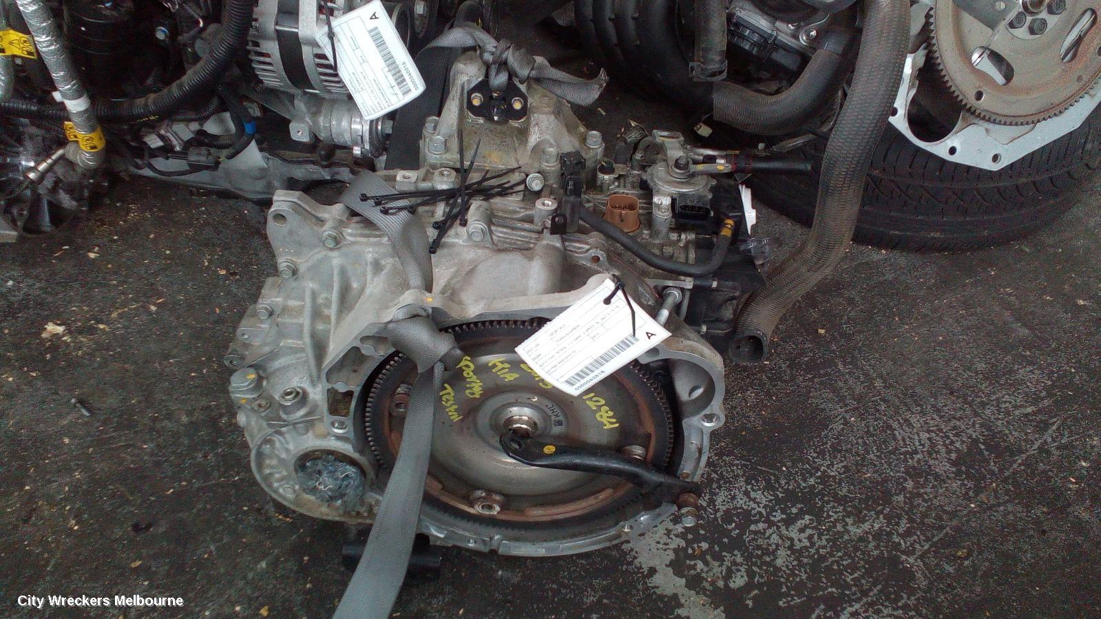 KIA SPORTAGE TRANS/GEARBOX, AUTO, FWD, PETROL, 2.0, G4NC, 6 SPEED, SL, 06/2013 - 10/2015