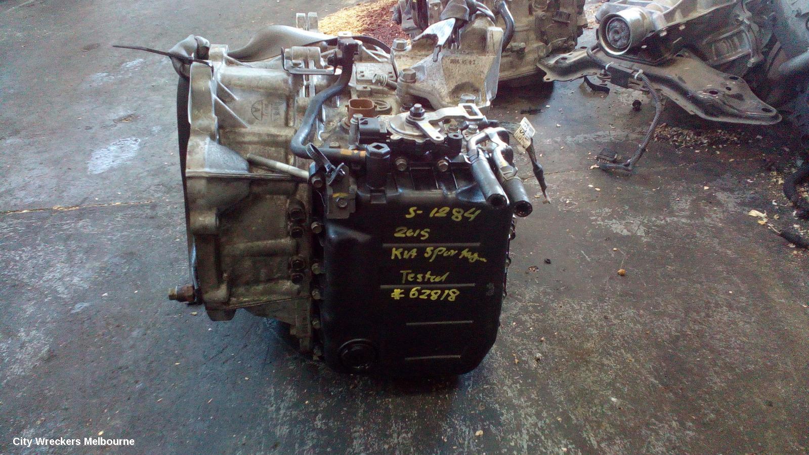 KIA SPORTAGE TRANS/GEARBOX, AUTO, FWD, PETROL, 2.0, G4NC, 6 SPEED, SL, 06/2013 - 10/2015
