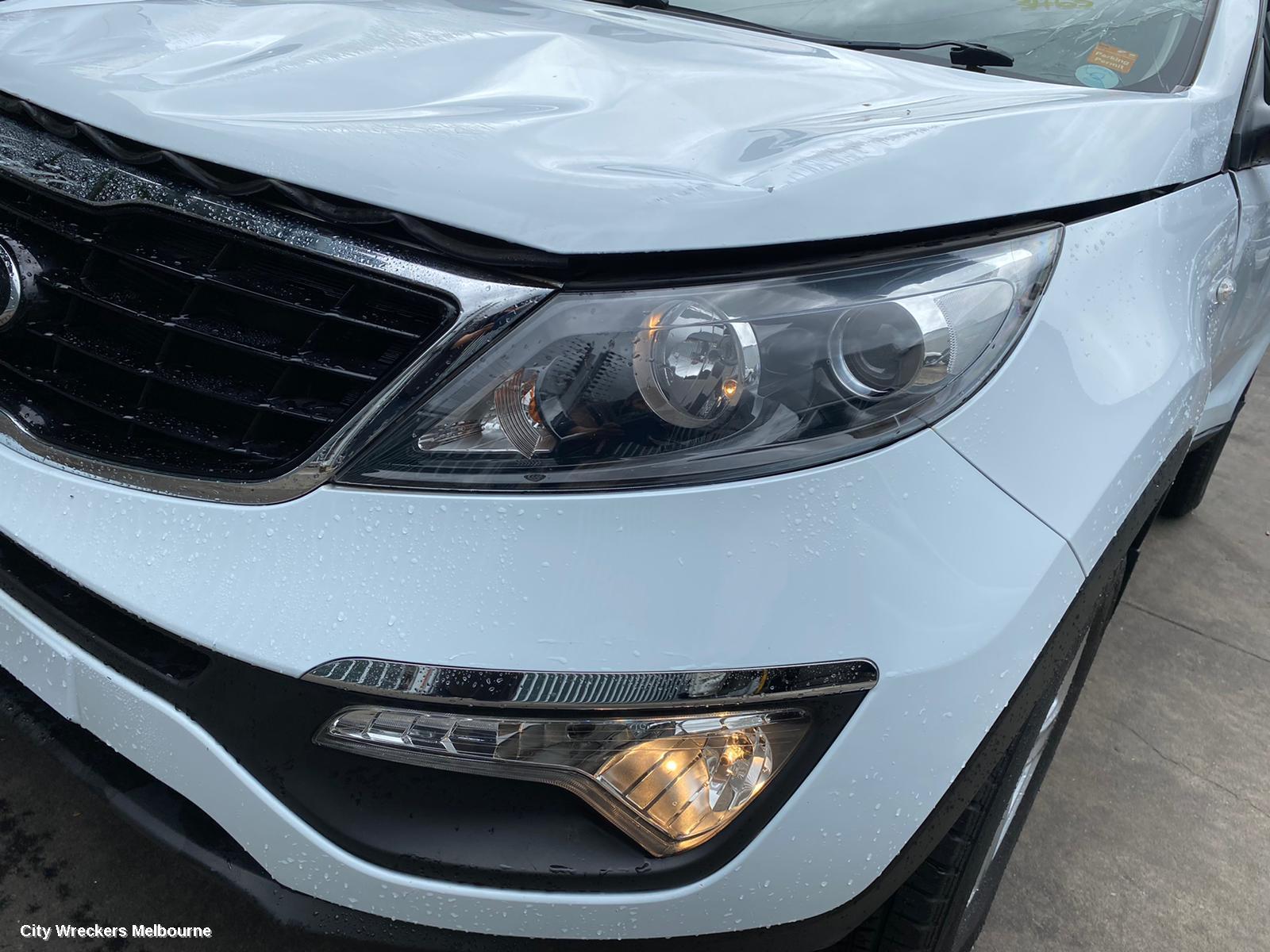 KIA SPORTAGE LEFT INDICATOR/FOG/SIDE, BUMPER FOGLAMP, SL, 06/2013 - 10/2015