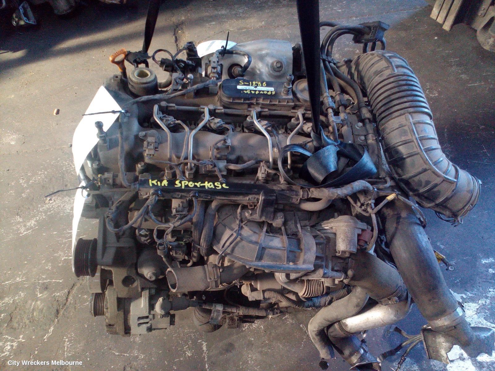KIA SPORTAGE ENGINE, DIESEL, 2.0, D4HA, TURBO, SL, 05/2010 - 10/2015