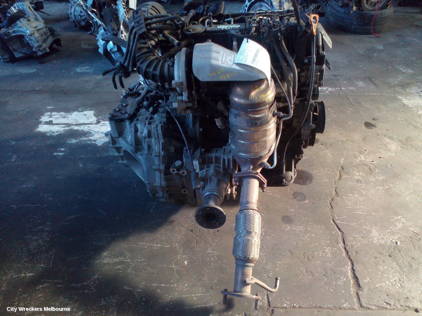 KIA SPORTAGE ENGINE, DIESEL, 2.0, D4HA, TURBO, SL, 05/2010 - 10/2015