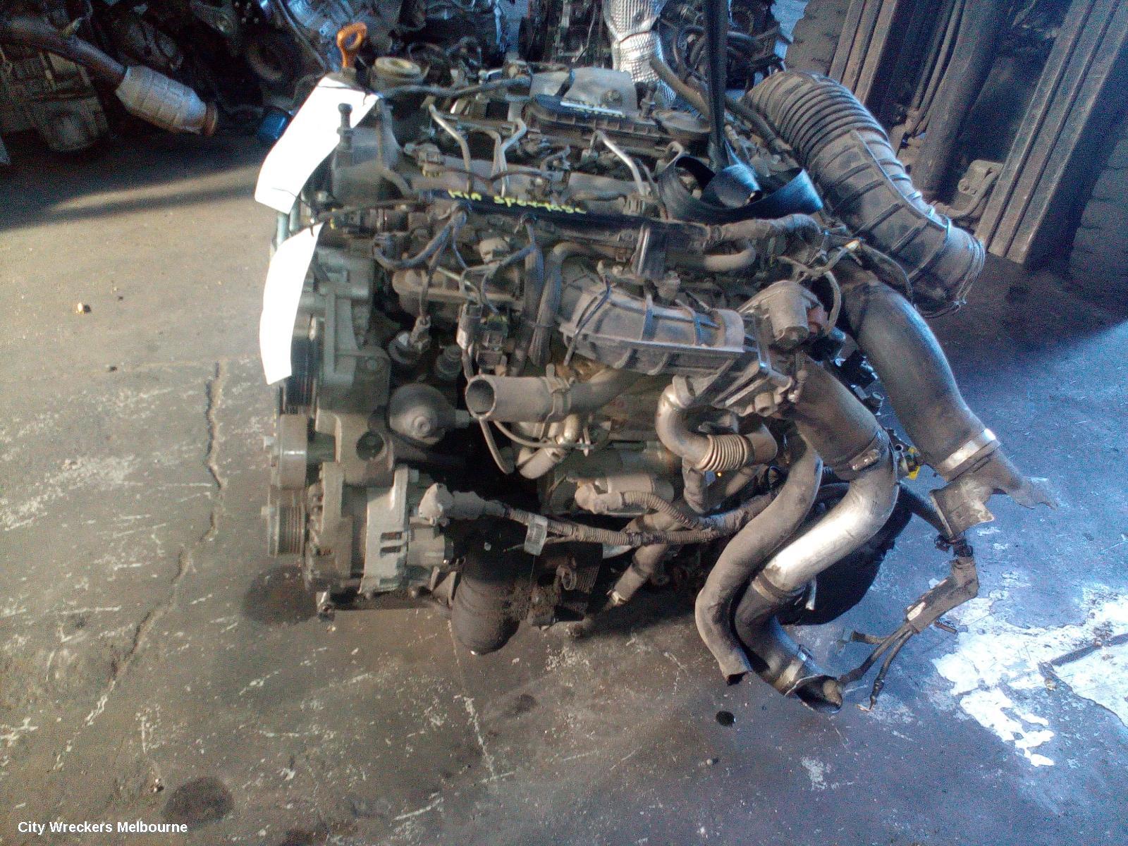 KIA SPORTAGE ENGINE, DIESEL, 2.0, D4HA, TURBO, SL, 05/2010 - 10/2015