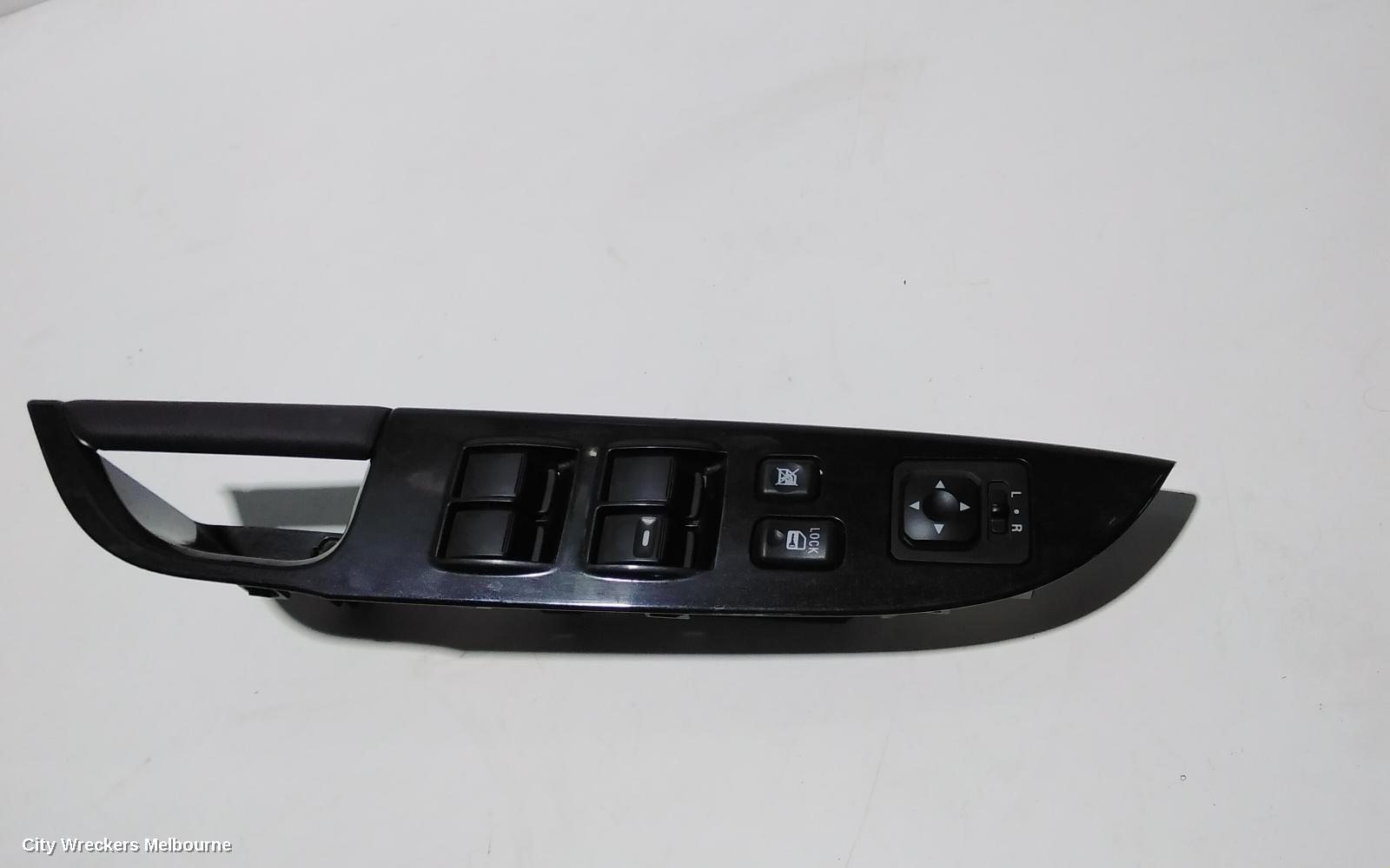 PEUGEOT 4008 PWR DR WIND SWITCH, RH FRONT (MASTER SWITCH), 04/2012 - 12/2017