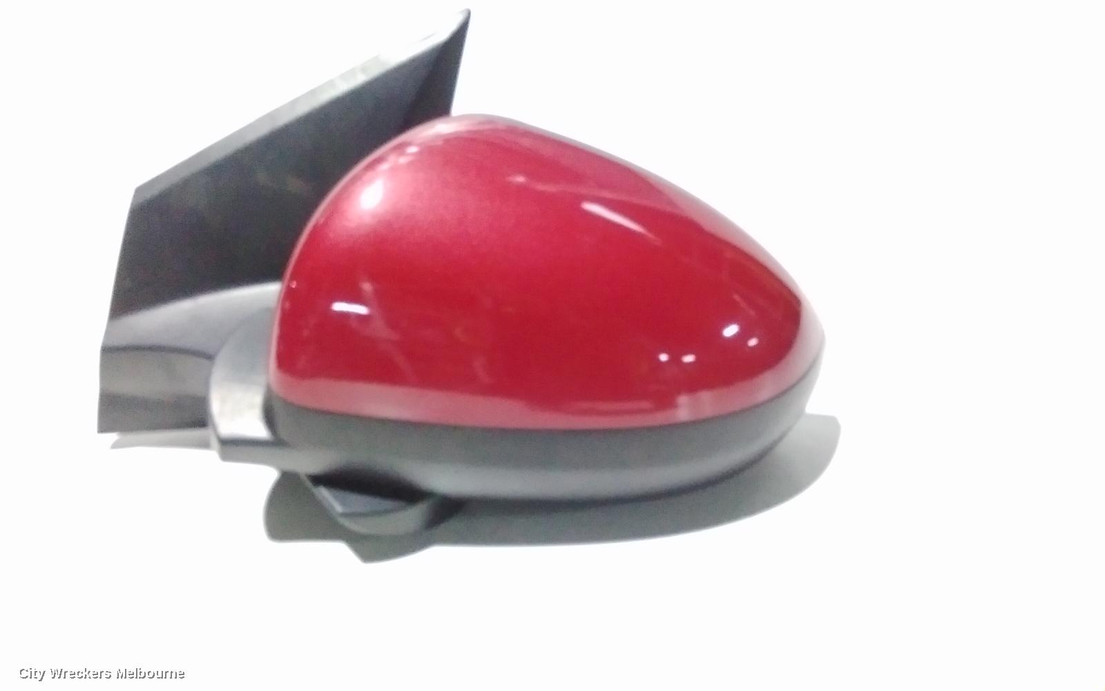 HOLDEN BARINA LEFT DOOR MIRROR, TM, COLOUR CODED, 11/2011 - 12/2018
