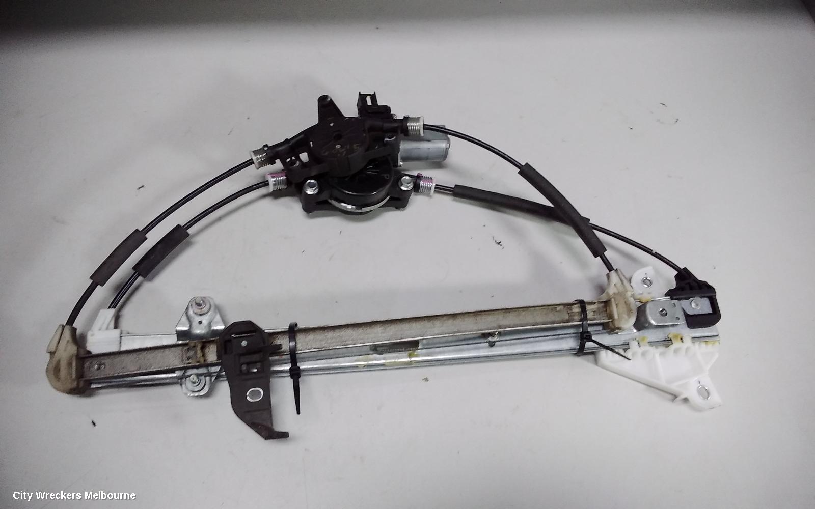 MAZDA 2 RIGHT FRONT WINDOW REG/MOTOR, DJ/DL, 10/2014 ONWARDS