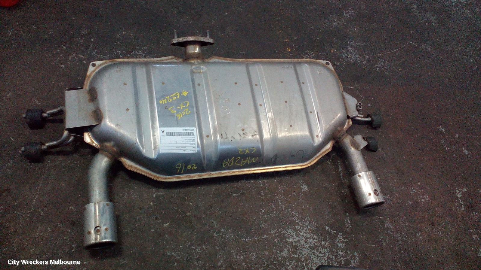 MAZDA CX3 SILENCER, 2.0, PETROL, 2WD, DK, 03/2015 ONWARDS