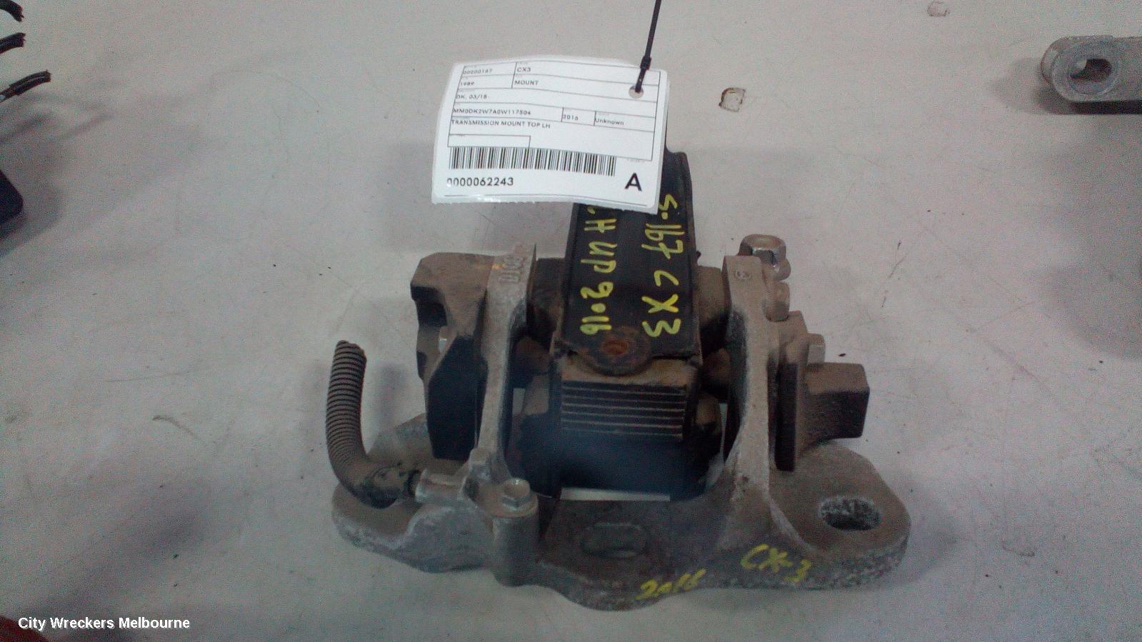 MAZDA CX3 MOUNT, DK, 03/2015 ONWARDS