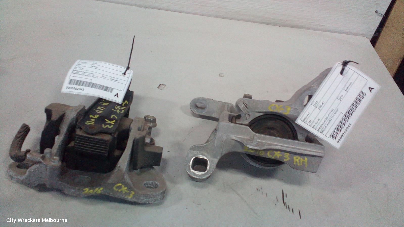 MAZDA CX3 MOUNT, DK, 03/2015 ONWARDS