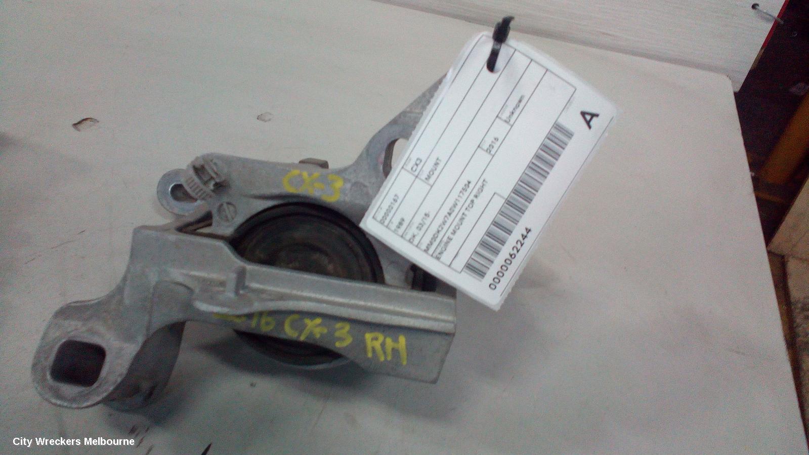 MAZDA CX3 MOUNT, DK, 03/2015 ONWARDS