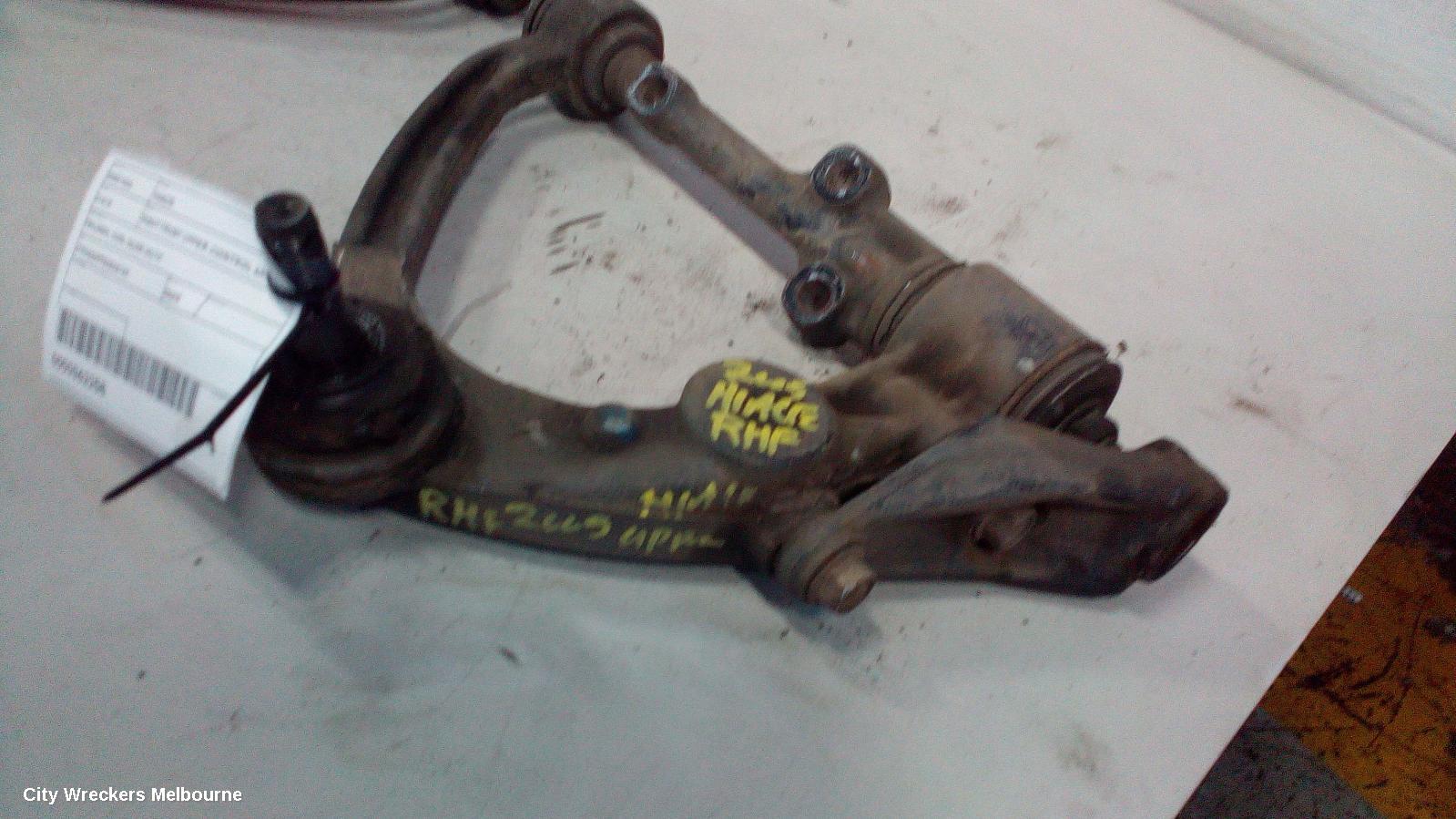 TOYOTA HIACE RIGHT FRONT UPPER CONTROL ARM, TRH/KDH, 2WD, 03/2005 - 04/2019