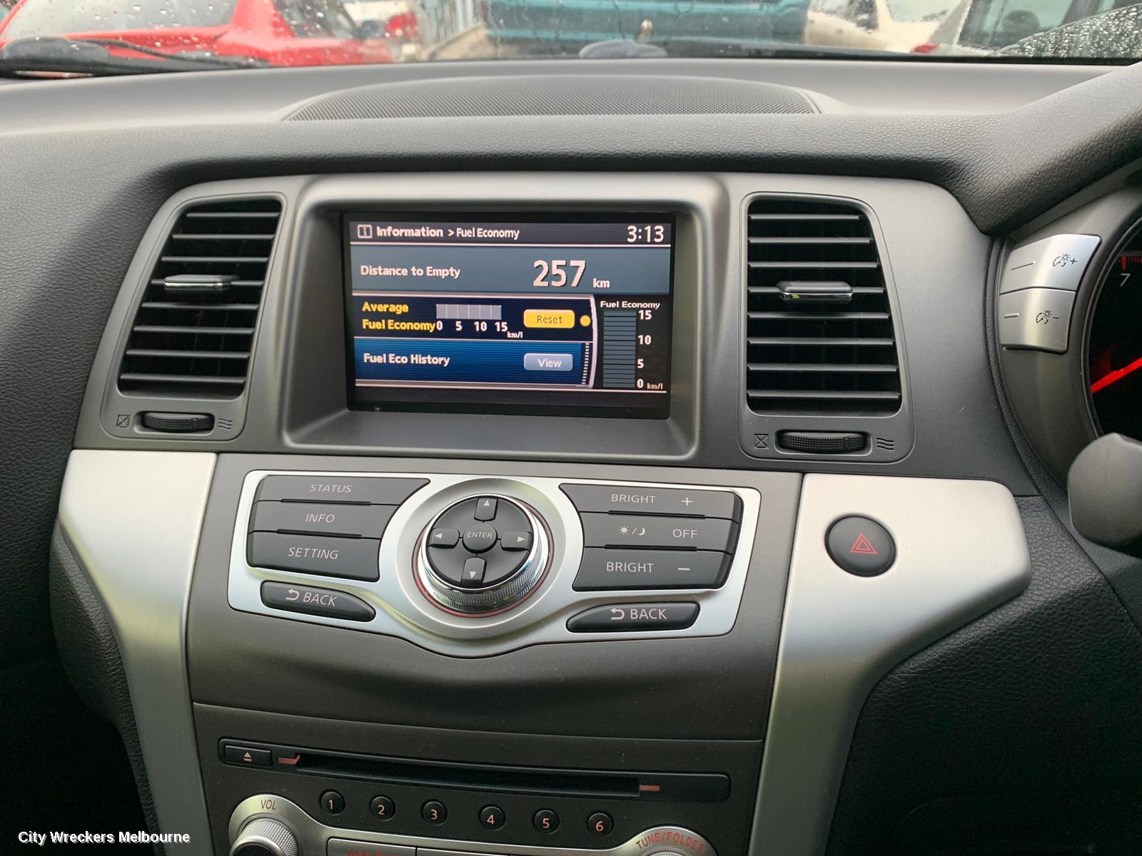NISSAN MURANO SPEEDOMETER