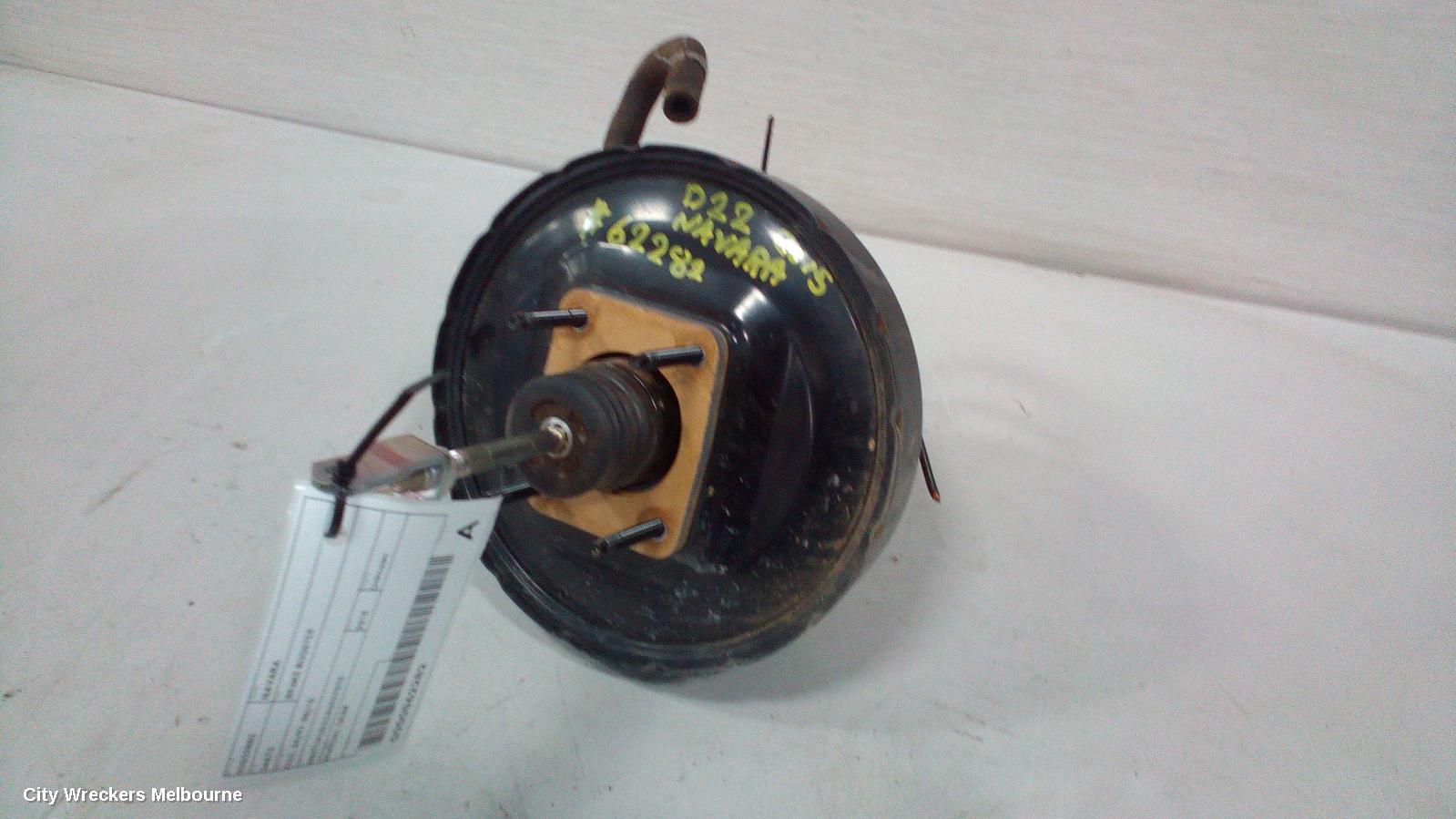 NISSAN NAVARA BRAKE BOOSTER, D22, 04/1997 - 08/2015