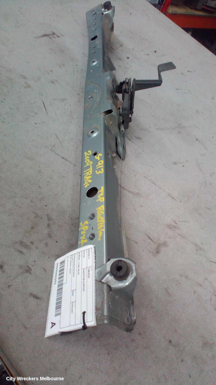 TOYOTA TARAGO RADIATOR SUPPORT, ACR50R, 12/2008 - 06/2020
