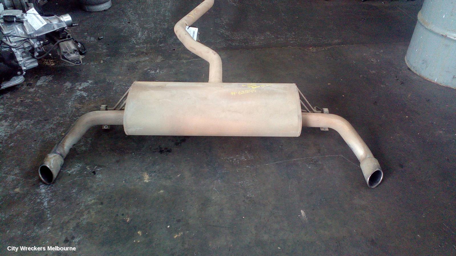 BMW X5 EXHAUST SYSTEM, DIESEL, 3.0, M57N2, 3.0D/XDRIVE30D, E70, 03/2007 - 05/2010