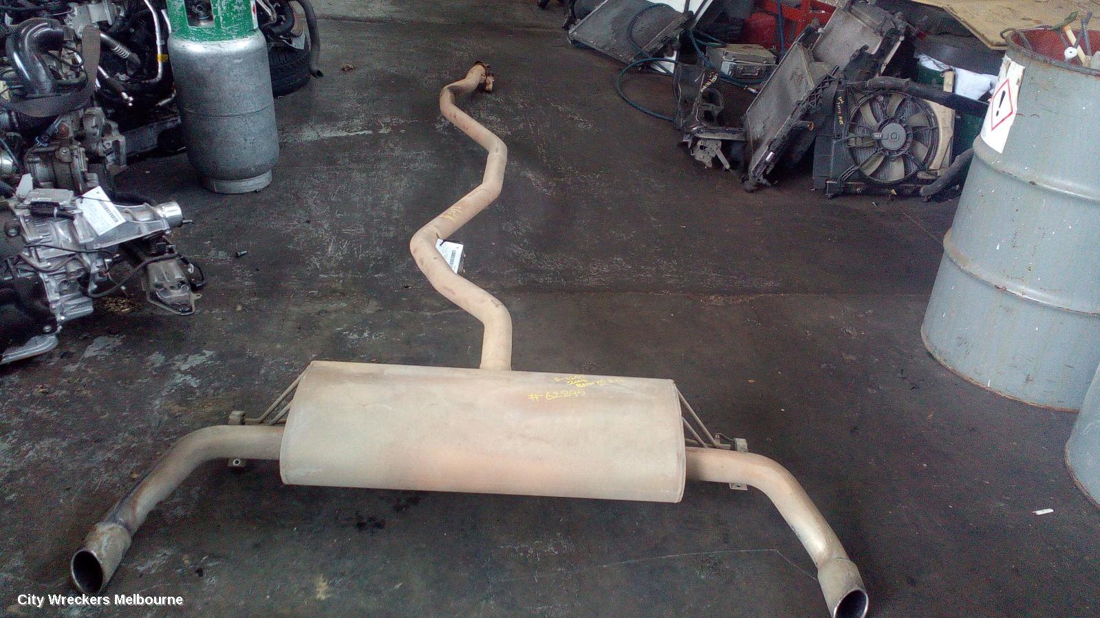 BMW X5 EXHAUST SYSTEM, DIESEL, 3.0, M57N2, 3.0D/XDRIVE30D, E70, 03/2007 - 05/2010