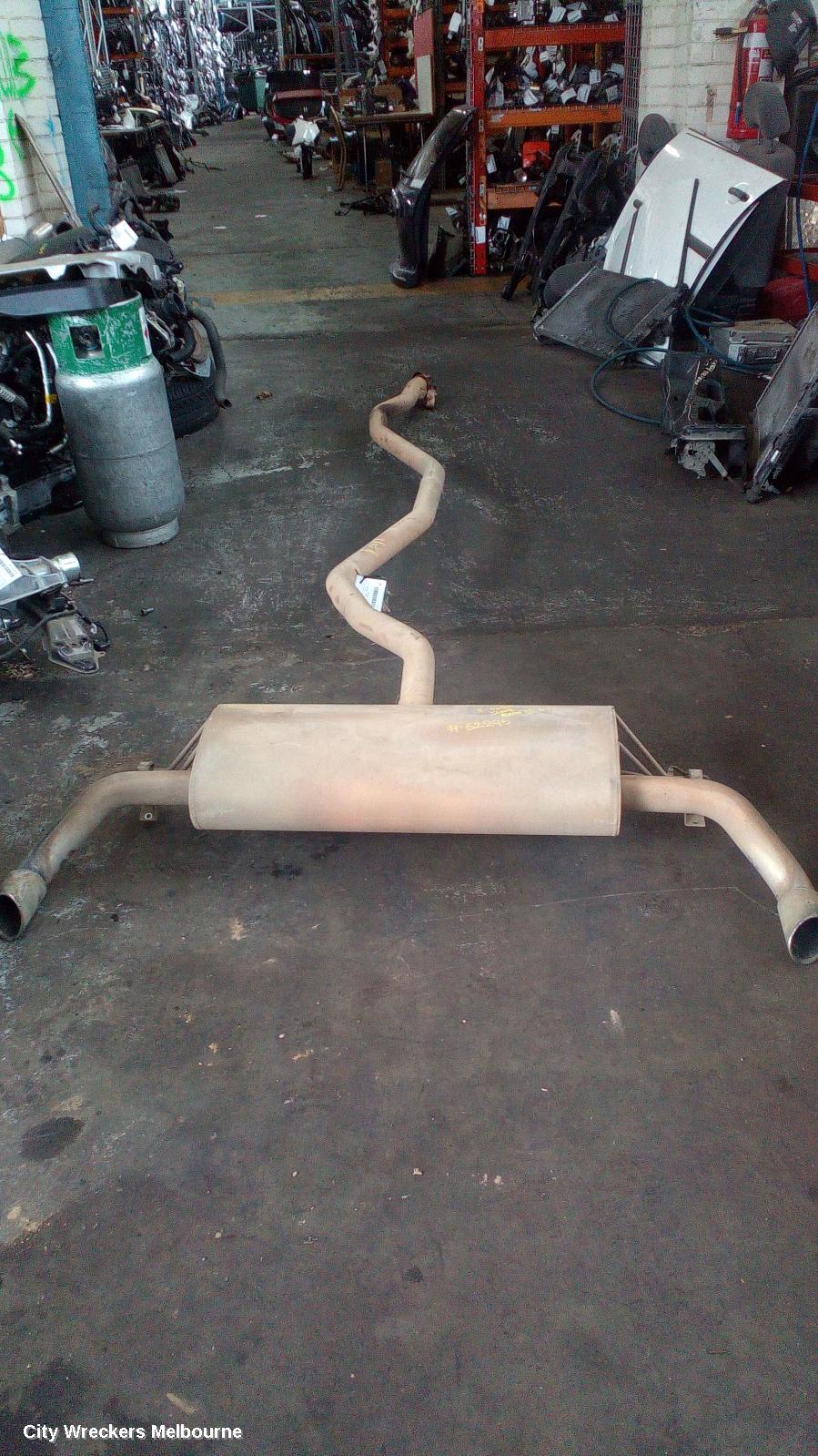 BMW X5 EXHAUST SYSTEM, DIESEL, 3.0, M57N2, 3.0D/XDRIVE30D, E70, 03/2007 - 05/2010