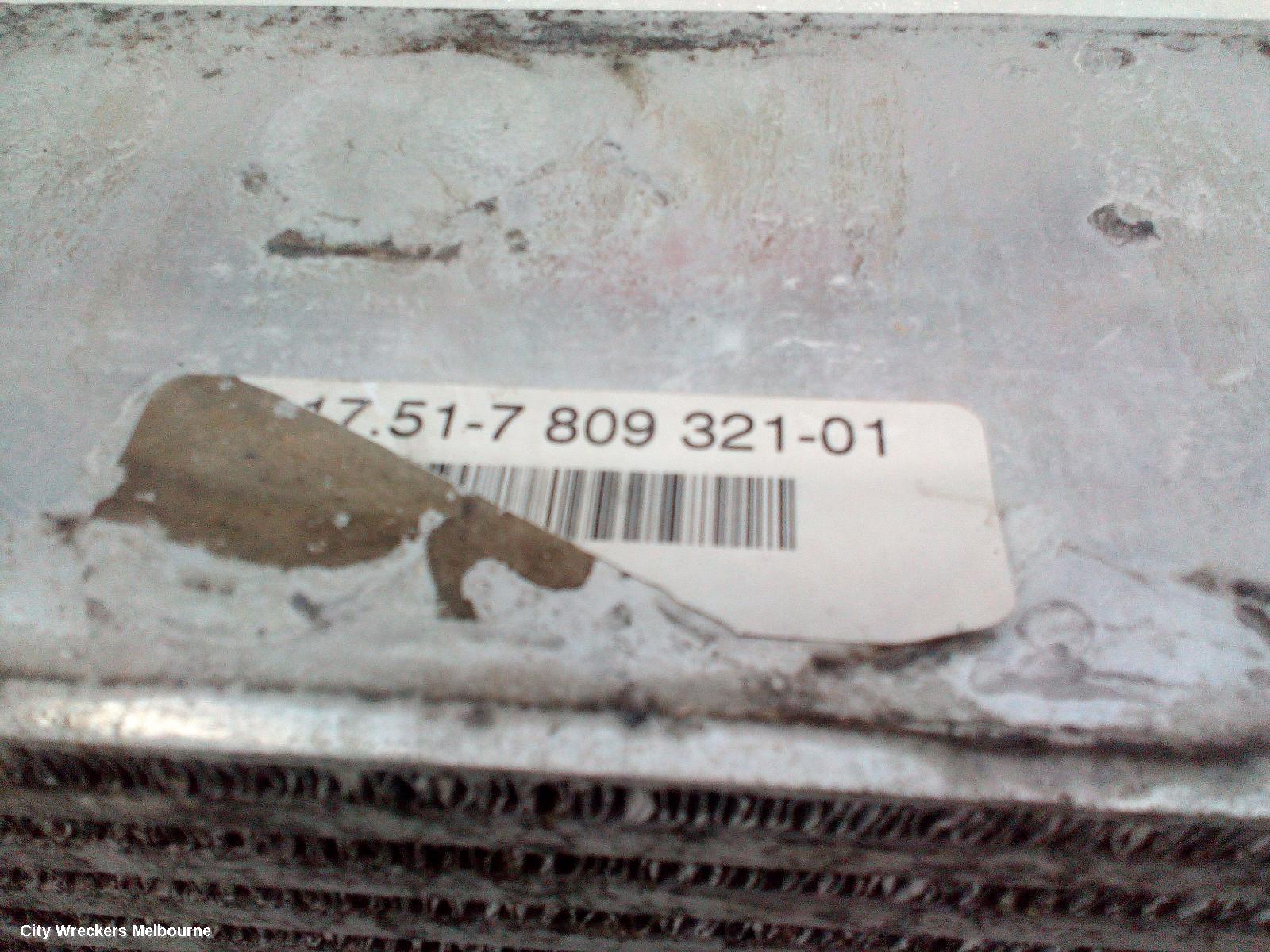 BMW X5 INTERCOOLER, DIESEL, 3.0, 3.0D/XDRIVE30D, TURBO, M57N/M57/T2, E70, 03/2007 - 05/2010