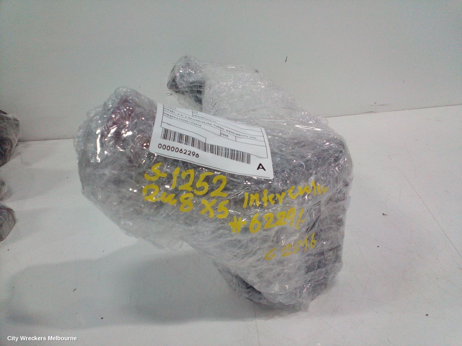 BMW X5 INTERCOOLER, DIESEL, 3.0, 3.0D/XDRIVE30D, TURBO, M57N/M57/T2, E70, 03/2007 - 05/2010