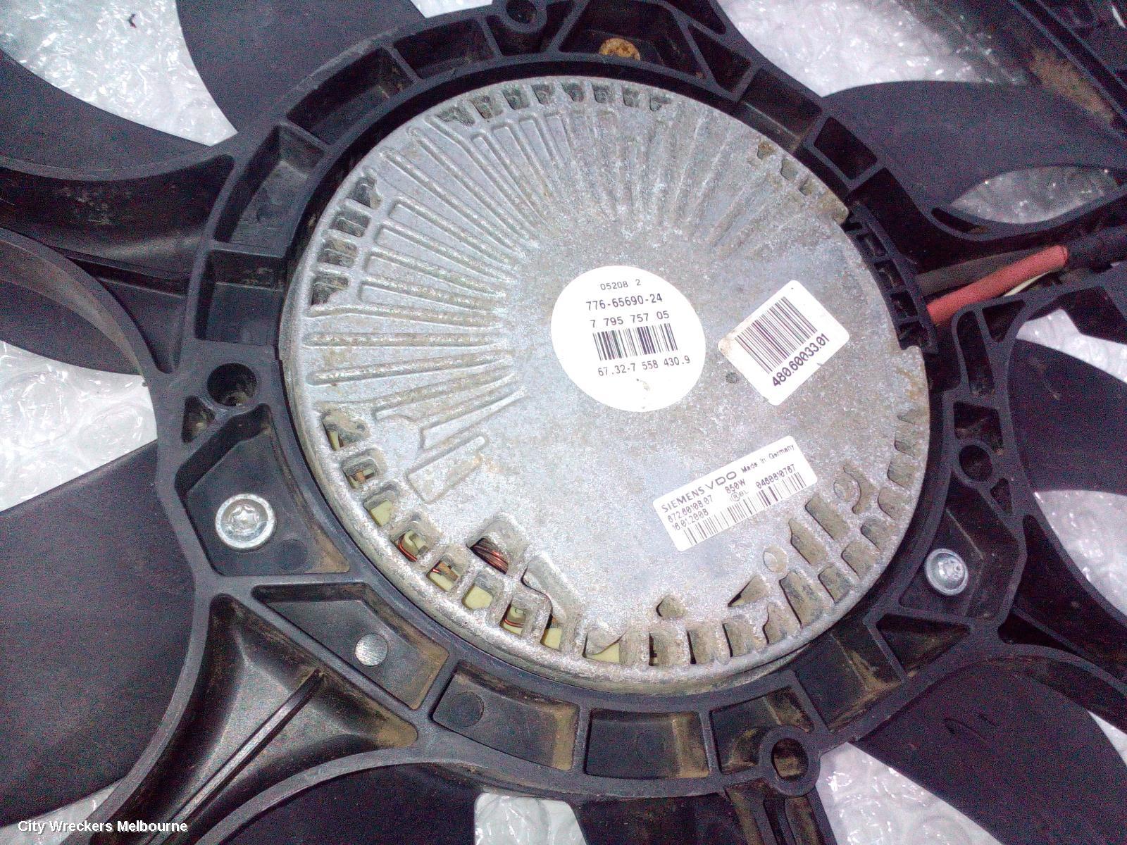BMW X5 FAN, RAD FAN, 3.0, DIESEL, E70, 03/2007 - 08/2013