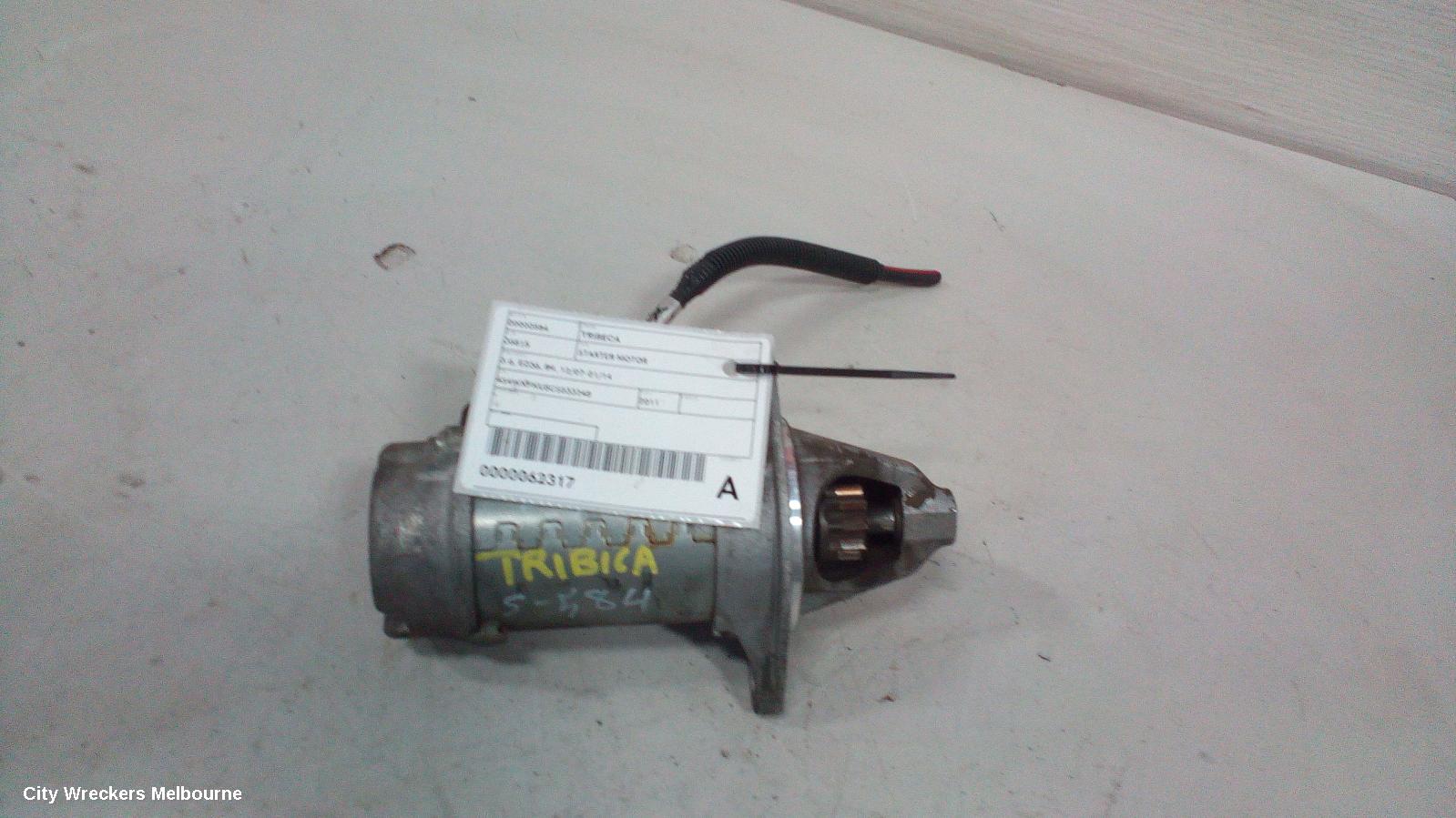 SUBARU TRIBECA STARTER, 3.6, EZ36, B9, 12/2007 - 01/2014