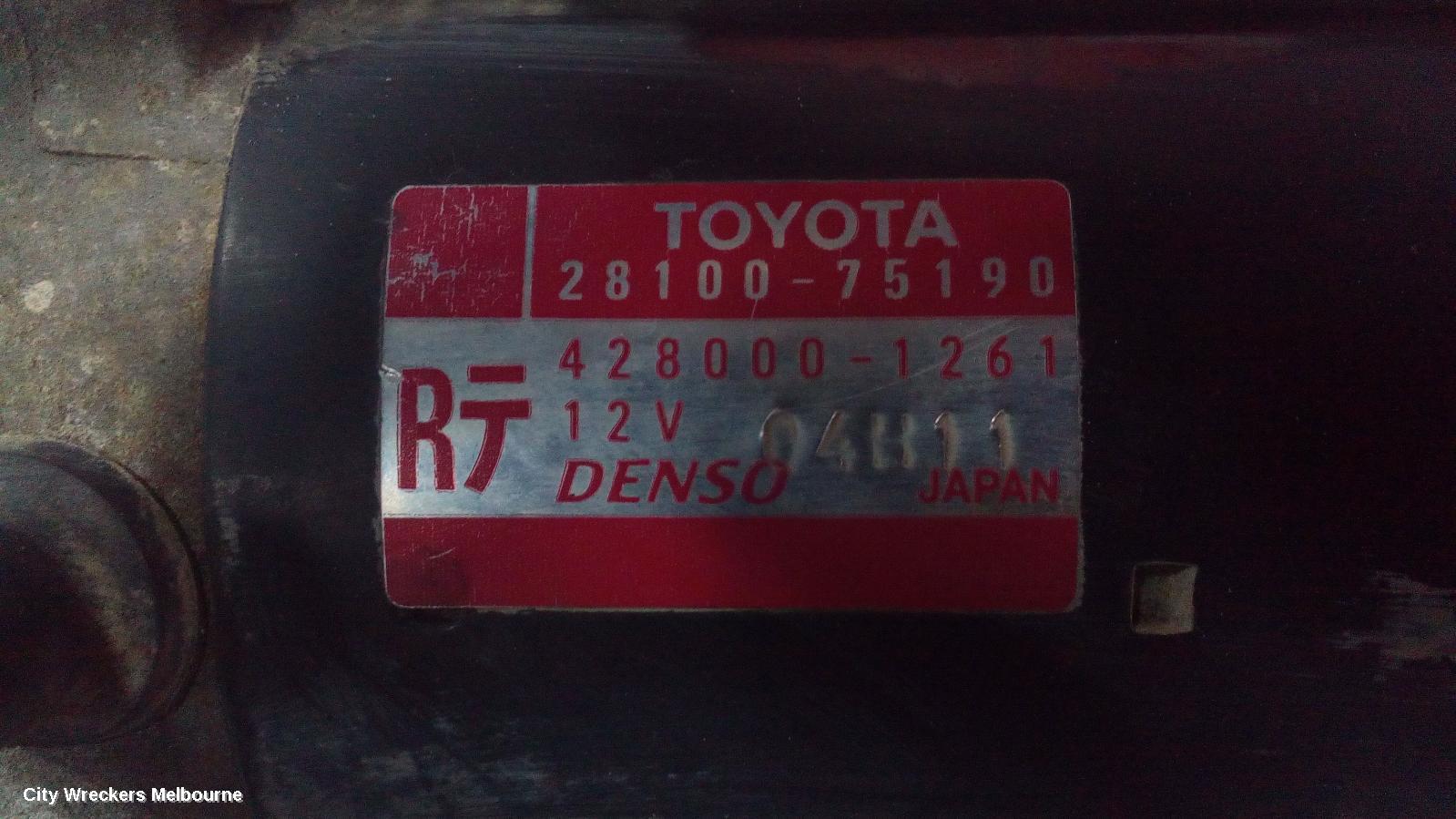 TOYOTA HIACE STARTER, PETROL, 2.7, 2TR-FE, TRH, 03/2005 - 04/2019